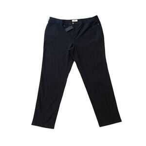 Sene Men’s Dress Work Pants Straight Leg Black NEW size 42x32